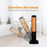 Ufo Erciyus Smart 2300 W Mobil Uyumlu Kule Tipi Isıtıcı - Görsel 4