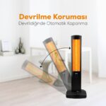 UFO Micatronic 1900 W Kule Tipi Isıtıcı Güçlü Isıtma Performansı ile Ev ve Ofis İçin Uygun - Görsel 3