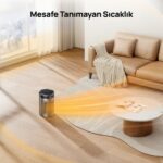 Dreo Atom 416 Akıllı Elektrikli Isıtıcı – Hızlı Isıtma, Sessiz Çalışma, Enerji Tasarruflu Kompakt Tasarım - Görsel 5