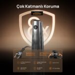 Dreo Solaris 718 Akıllı Elektrikli Isıtıcı – Sessiz Çalışma, Hızlı Isıtma, Enerji Tasarruflu Isı Kontrolü - Görsel 3